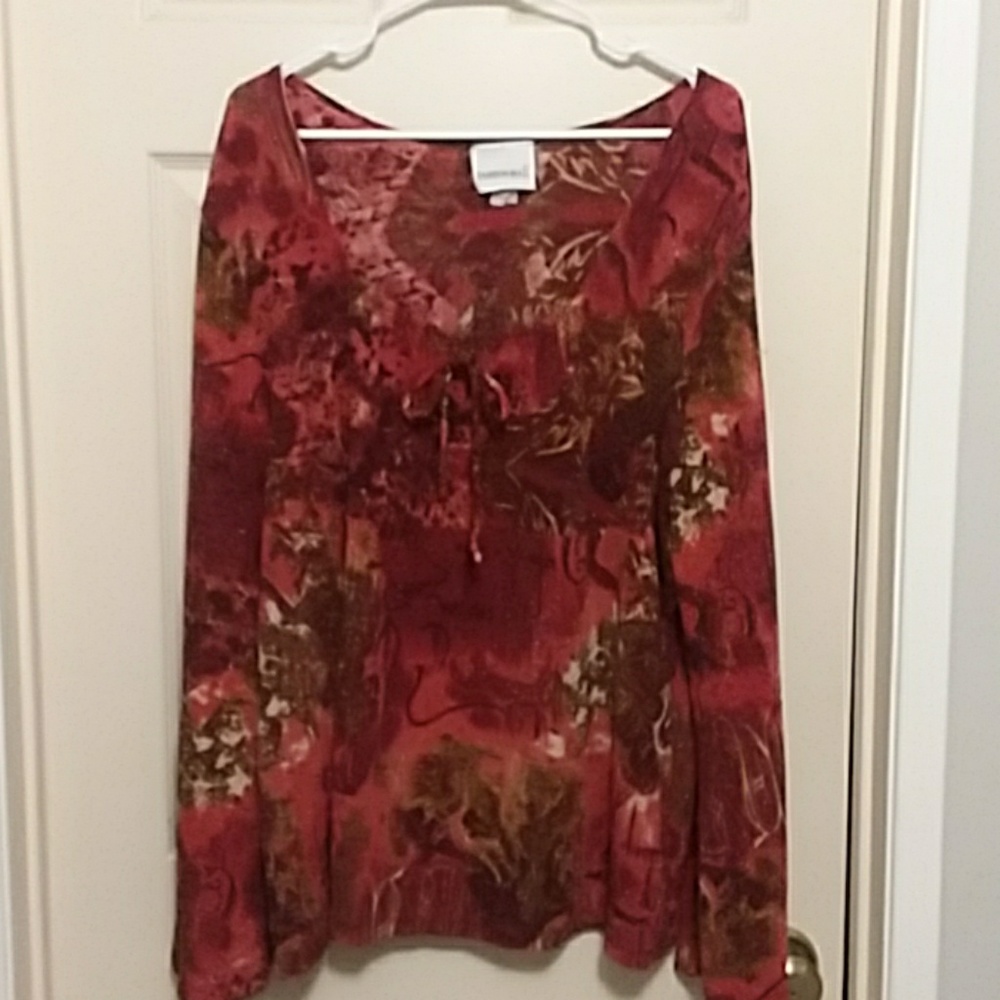 Sparkly Peasant Top